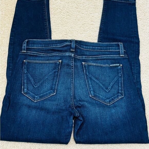 Hudson Jeans Krista Ankle Super Skinny Mid Rise Medium Blue Wash Jeans Sz 29 EUC - Picture 10 of 11